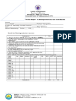 Monitoring On The Status Report Slms Reproduction and Distribution