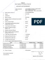 Advance: Form D Condition in B) Auction