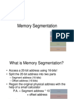 Memory Segmentation