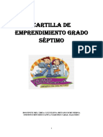 Cartilla de Emprendimiento Grado Septimo 2021 2