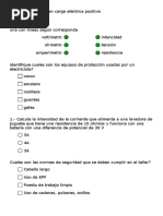 Test Instalaciones Eléctricas Del Interior