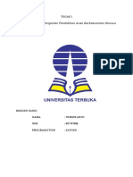 Tugas 1 PDGK4407 Pengantar Pendidikan Anak Berkebutuhan Khusus