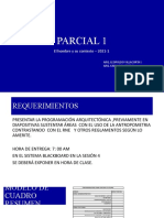 1er Parcial - Programación Arquitectónica