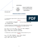 Homework of Chapter (1) (Solution)