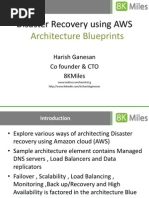 Disaster Recovery Using Amazon Web Services (AWS)