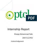 Internship at PTCL Peshawar