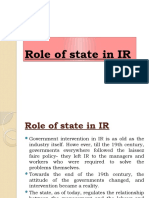 Role of State in IR