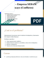 Aplicando La. Anatomía Del Conflicto 30 GRUPO 1 Caso - Empresa SEDAM Huancayo (Conflictos) 20