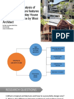 A Comparative Analysis of Tropical Architecture Features of A Traditional Malay House and Ting Residence by Wooi Architect