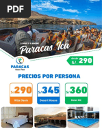 Paracas Ica 2 Dias y 1 Ncohe