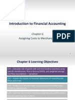 Introduction To Financial Accounting: Chapter (6 (Assigning (Costs (To (Merchandise