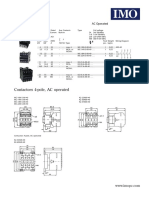 Contactors 4-Pole: AC Operated