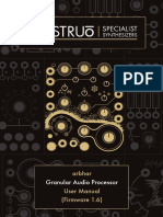 Granular Audio Processor: Arbhar User Manual (Firmware 1.6)