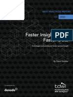 Faster Insights From Faster Data: Best Practices Report Q1