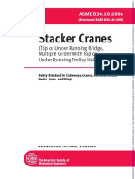 Stacker Cranes: (Top or Under Running Bridge, Multiple Girder With Top or Under Running Trolley Hoist)