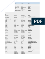 Irregular Verb Bejar Inggris