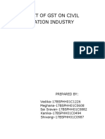 Impact of GST On Civil Aviation Industry