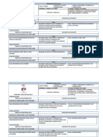 Planificación Clase A Clase 4° Basico Marzo y Abril