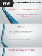 Conceptos Contabilidad de Costos