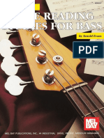 Note Reading Studies For Bass - Arnold Evans