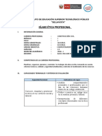 Silabo-Comportamiento Etico