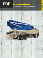 47Z-METER Truck-Mounted Concrete Boom Pump