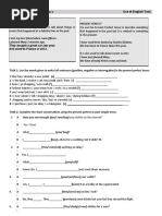 Simple Past Present Perfect