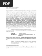 Modelo de Escrito de Descargos Del Trabajador