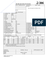 Welding Procedure Specification: Company Dodsal Pte Ltd. Approved by KBRT Signature Name Date