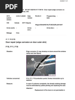 F11 Door Corrosion Removal
