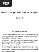 Heat Exchanger Performance Analysis