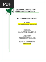 2.2 Forjado Mecanico