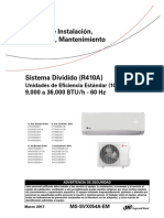 IOM - Minisplits GOOD R410a 60Hz - MS-SVX054A-EM