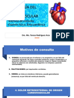 Semiología Del Aparato Cardiovascular. Motivos de Consulta. 2