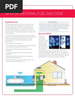 Nfpa 54, National Fuel Gas Code: Fact Sheet