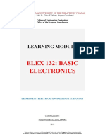 ELEX 132 Basic Electronics Week 1