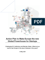 Action Plan To Make Europe The New Global Powerhouse For Startups