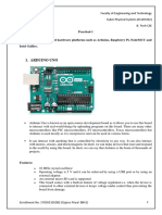 Arduino Uno: Practical 1