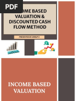 Income Based Valuation Discounted Cash Flows Group 2