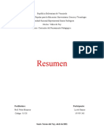 Resumen. Unidad I. Corrientes Del Pensamiento Pedagogico.