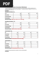 1.07 Application 1: More Number Systems Conversion Worksheet