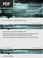 Cours 1 - Introduction Au Développement Web