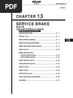 Service Brake: Model FB (Air Over Hydraulic Brake)