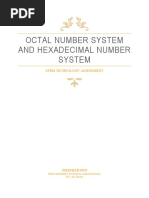 Octal Number System and Hexadecimal Number System: Stem Technology Assignment