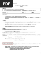 Guía #7 Probabilidad 3° Medio Matemática