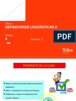 LE-4to - Definiciones Lingüísticas II (ULTIMO