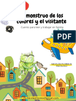 Cuento El Monstruo de Colores y El Visitante.