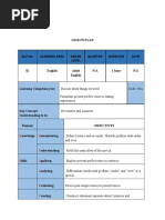 Razon Patricia Iris V Razonpatriciairisatgmail - Com LESSON PLAN Template