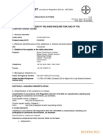 Restricted: Safety Data Sheet