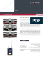 Datasheet: Thermal Protector P06 Type Series 06